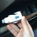 Mini gebroken venster een seconde auto veiligheid hamer